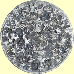 Gegengestempelte Silbermünzen